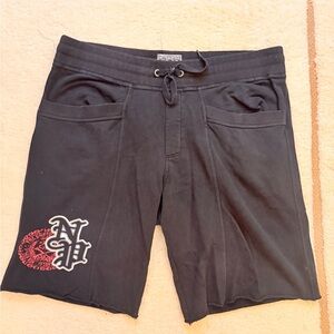 Nasty Pig Black Shorts with White Label